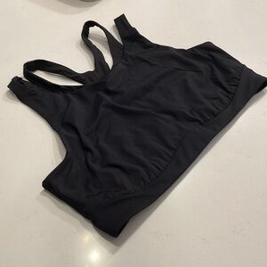 Lululemon High Neck Black Sports Bra